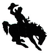 cowgirl riding horse silhouette - Clip Art Library