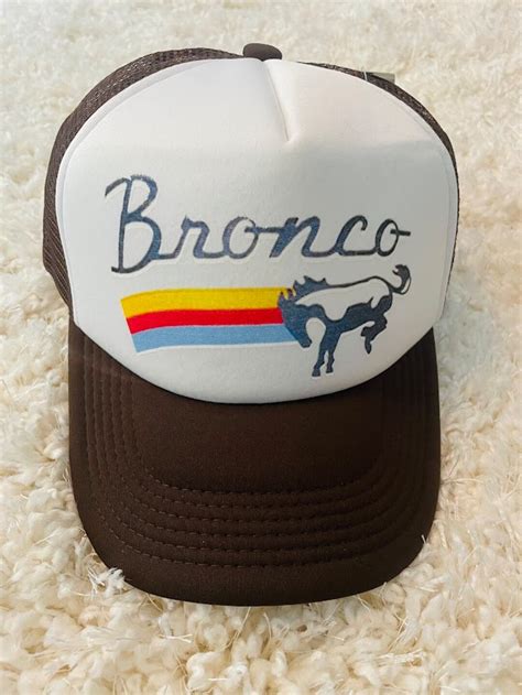 Bronco Trucker Hat - Etsy