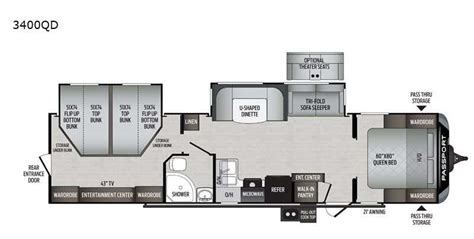 Rv Floor Plans 2 Bedrooms | Viewfloor.co