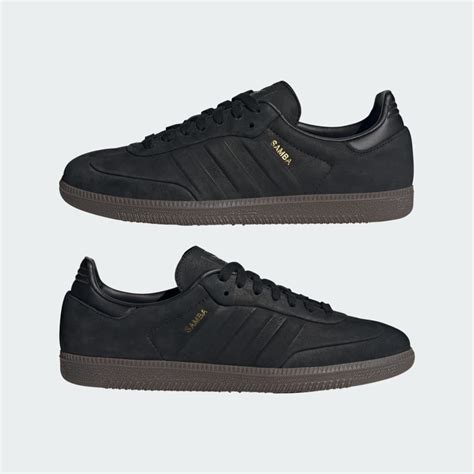 Shoes - Samba Shoes - Black | adidas Qatar