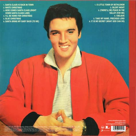 Elvis Christmas Album (RCA 2023) - Elvis new DVD and CDs Elvis Presley FTD Bootleg Import Live ...