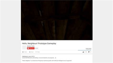 Hello Neighbor Prototype Gameplay | Fandom