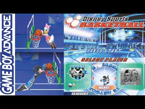 Play Disney Sports: Basketball For Game Boy Advance [GBA] Online