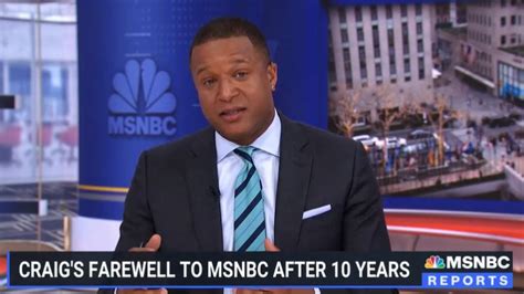 Craig Melvin Says Farewell to His MSNBC Viewers