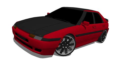 Modified Mazda 323F GT | 3D Warehouse