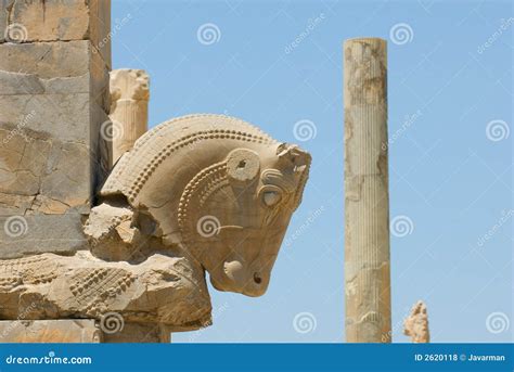 Ruins of Persepolis stock photo. Image of civilization - 2620118