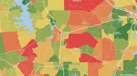 The Safest and Most Dangerous Places in Vernon Parish, LA: Crime Maps ...