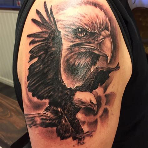 Eagle Tattoo - Tattoospedia | Tatuajes aguilas, Tatuaje ojos de tigre y Mejores tatuajes antebrazo