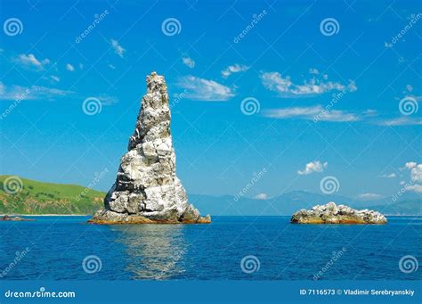 Islands of sea of Japan stock image. Image of tourism - 7116573