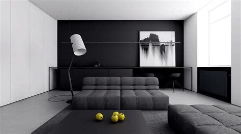 4 Monochrome, Minimalist Spaces Creating Black and White Magic