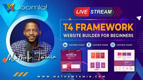 T4 Template Framework For Beginners - Joomla! - No Coding - Mathew Tamin - YouTube