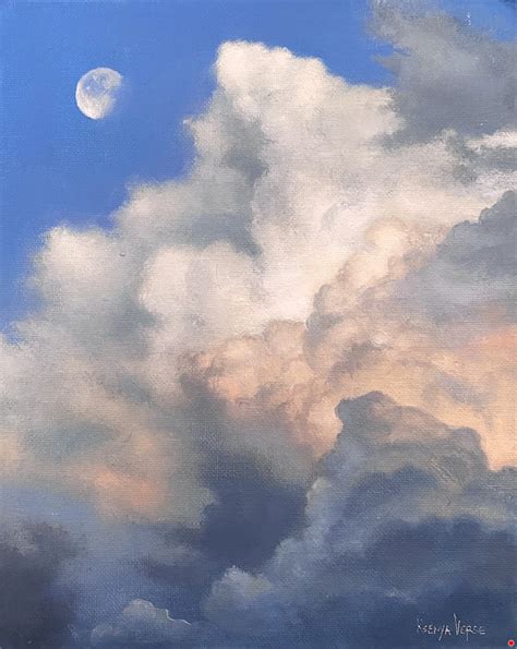 28+ Painting Of Clouds - SophieLexie