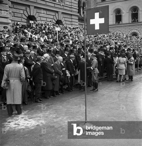 Image of Switzerland World War II Active Duty, 1945 (b/w photo)