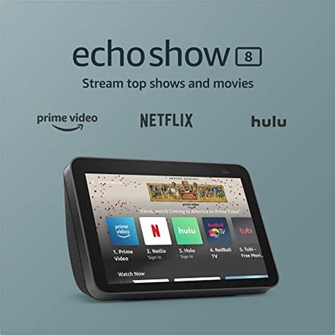 Echo Show 8 (2nd Gen) HD smart display with 13 MP camera