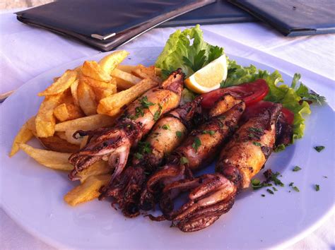 grilled calamari - a fave dish in Croatia | Josephine Dorado | Flickr