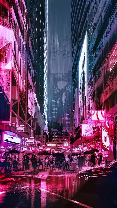 Cyberpunk phone wallpapers