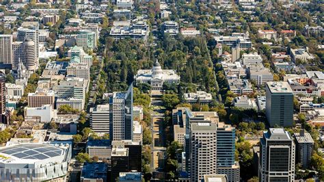 Downtown Sacramento - California's State Capital | West Coast Aerial Photography, Inc