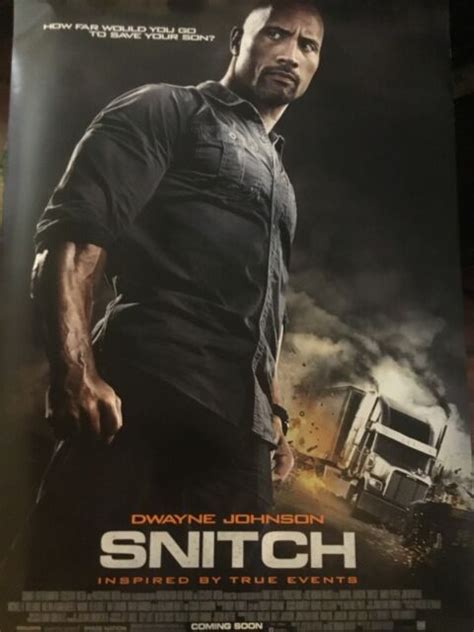 SNITCH Awesome original 27x40 D/S movie poster | eBay