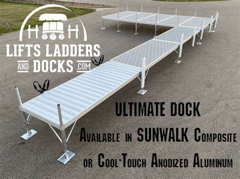 Superior Dock- Anodized Aluminum Docks/ Piers, Composite Docks ...