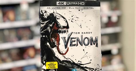 Venom 4K Ultra HD Blu-ray Combo Pack Only $15 at Target + More