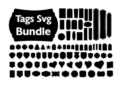 Tags Bundle SVG Label SVG Cricut Tag SVG Tags Cut File - Etsy