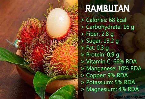 Wonderful Benefits of Rambutan, Uses, and Side Effects - My Health Only