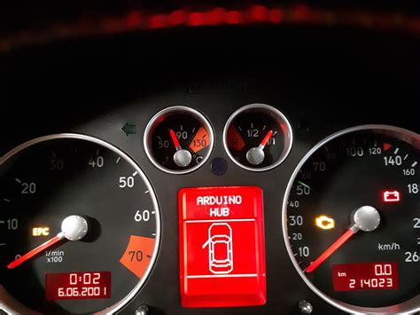 2002 Audi TT dashboard gets a digital speedometer upgrade with a custom CAN bus shield | Arduino ...