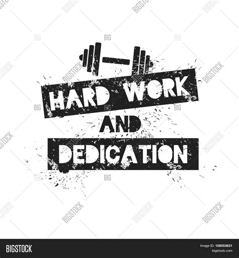 Hard Work Dedication Vector & Photo (Free Trial) | Bigstock