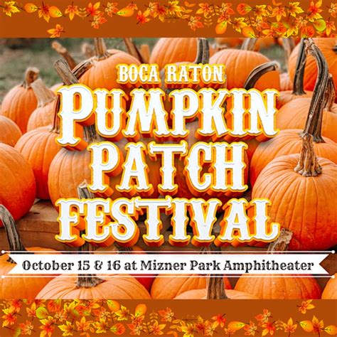 Boca Raton Pumpkin Patch Festival — Arts in Boca