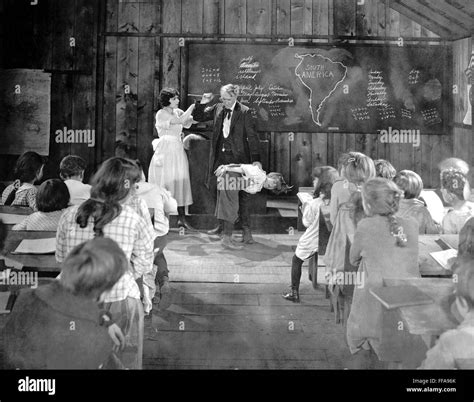 SILENT FILM STILL: SCHOOL Stock Photo - Alamy