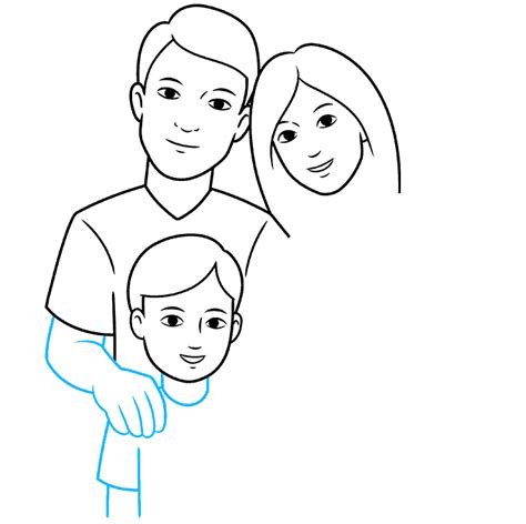 How to Draw a Family - Really Easy Drawing Tutorial