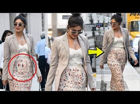 Priyanka Chopra Pregnant, Flaunts Her Baby Bump at US Open 2019 - YouTube