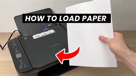 Canon Pixma TS3420: How to Load Paper in the Printer - YouTube