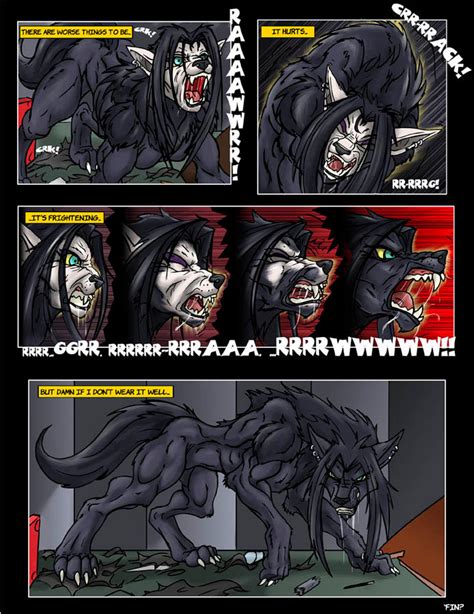 Werewolf Commission page4 by Black-rat on DeviantArt