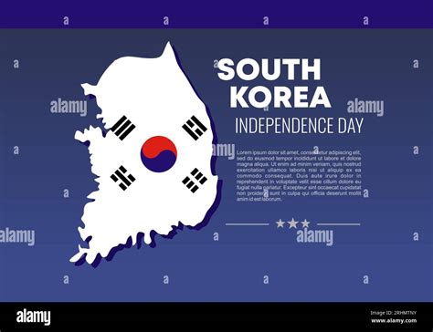 South korea Independence day background banner poster for national ...