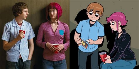 Scott Pilgrim Vs. The World: How The Comic Characters Look Vs. The Cast | Flipboard