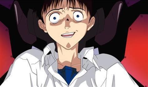 I feel like we never talk about Shinji’s insane laughing : r/evangelion