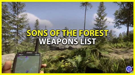 Best Weapons To Use In Sons Of The Forest & Complete List