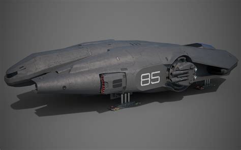 ArtStation - Space ship "PREDATOR", Dmitry Nikitin | Spaceship design ...