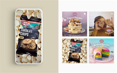 Dr. Oetker Baking / Social Media Content on Behance