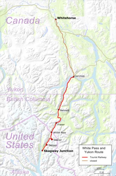 White Pass & Yukon Route - Railfan Travel