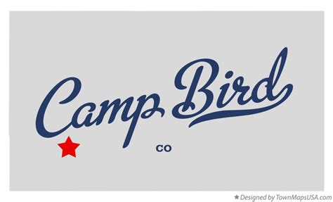 Map of Camp Bird, CO, Colorado