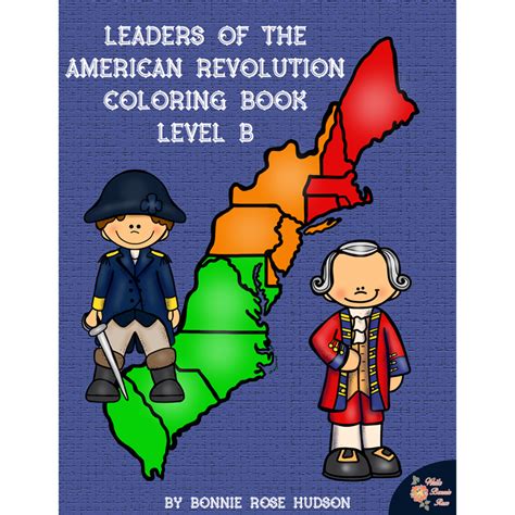 Leaders of the American Revolution Coloring Book-Level B ...