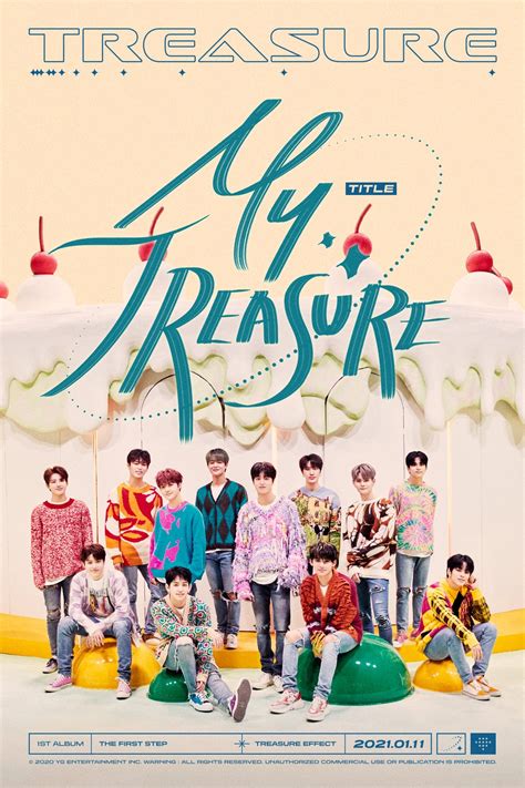 YG FAMILY on Twitter: "#TREASURE ‘MY TREASURE’ TITLE POSTER 1st ALBUM ...