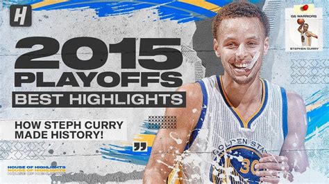 Stephen Curry HISTORICAL 2015 NBA Playoffs & The Finals! BEST ...