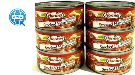 Hormel Smoked Ham 5 oz ( Pack of 12) FAST SHIPPING