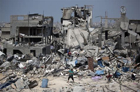 Israel: Aerial Video Shows Devastated Gaza City's Al-Shejaiya Suburb