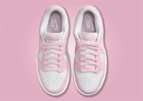 Official Look At The Nike Dunk Low Pink Corduroy - Sneaker News