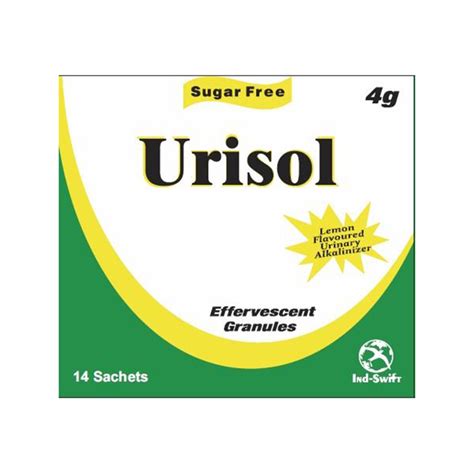 Urisol Effervescent Granules 14's Sachet - Reviews