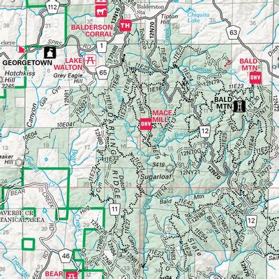 Eldorado National Forest Visitor Map by US Forest Service R5 | Avenza Maps